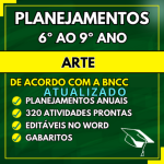 Plano de aula ARTE 6º ao 9º ano