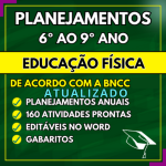 Planos de Aula EDUCAÇÃO FÍSICA 6º ao 9º ano