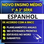 Plano de Aula Espanhol Ensino médio