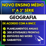 Plano de Aula GEOGRAFIA Ensino Médio