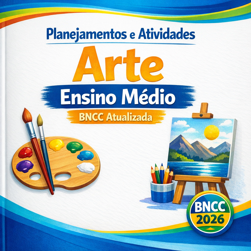 Planos de Aula e Atividades Arte Ensino Médio BNCC Atualizada