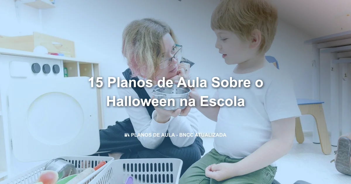 15 Planos De Aula Sobre O Halloween Na Escola
