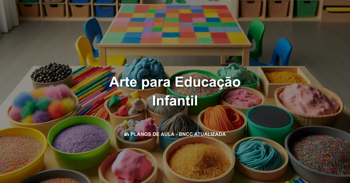Arte para educação infantil