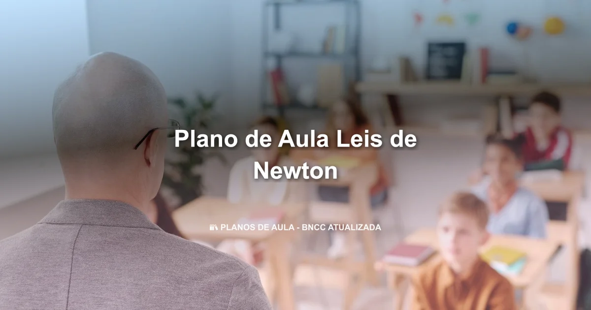 plano de aula leis de newton