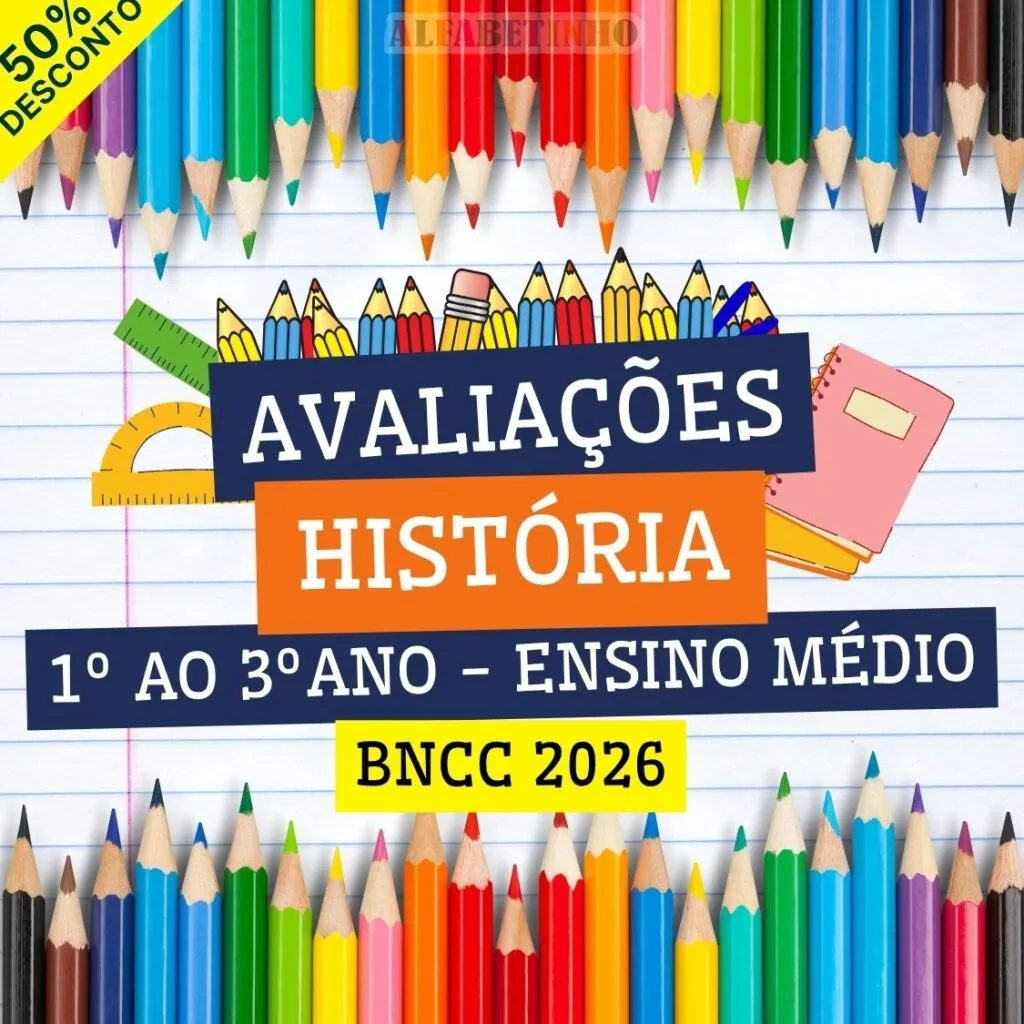 NOVO ENSINO MÉDIO PLANEJAMENTOS 1º AO 3º ANO - BNCC 2026 HISTÓRIA