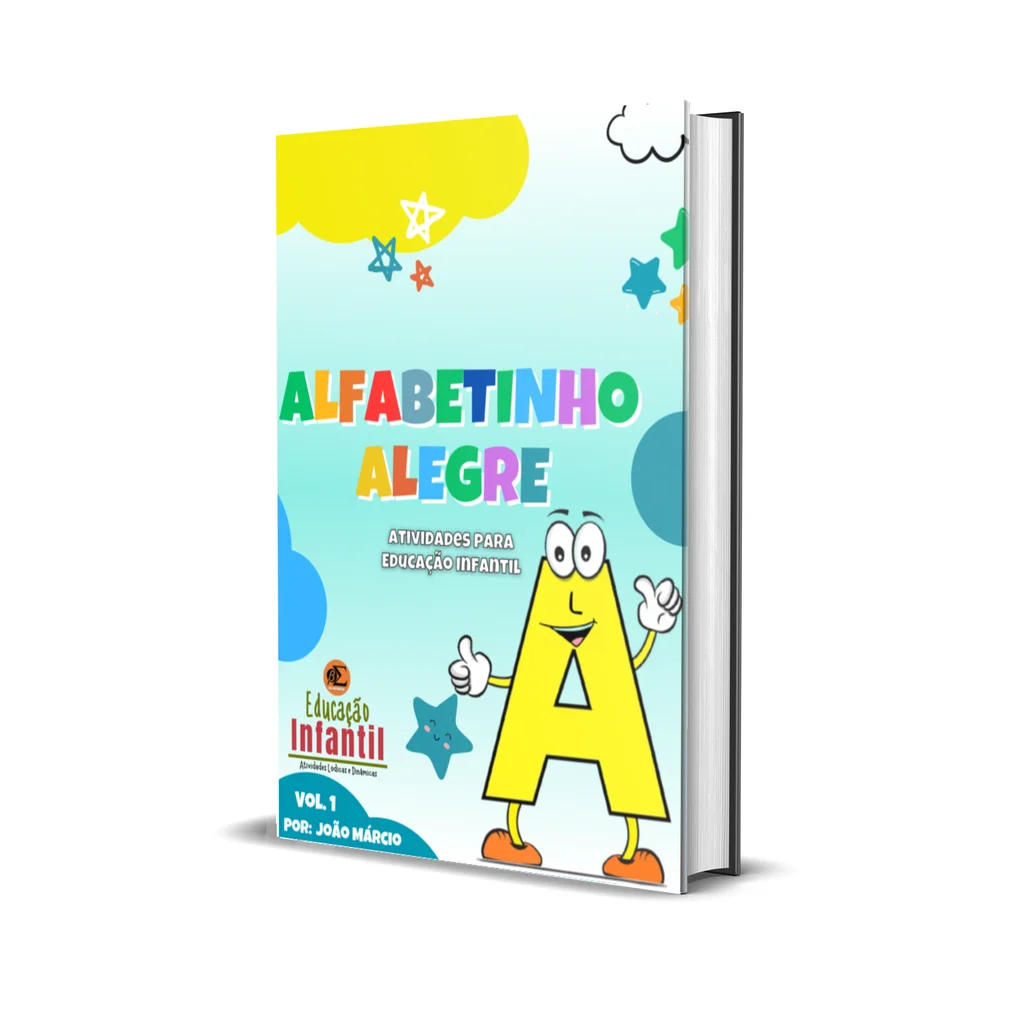 Ebook Alfabetinho Alegre - Atividades para Educação Infantil Vol. 1