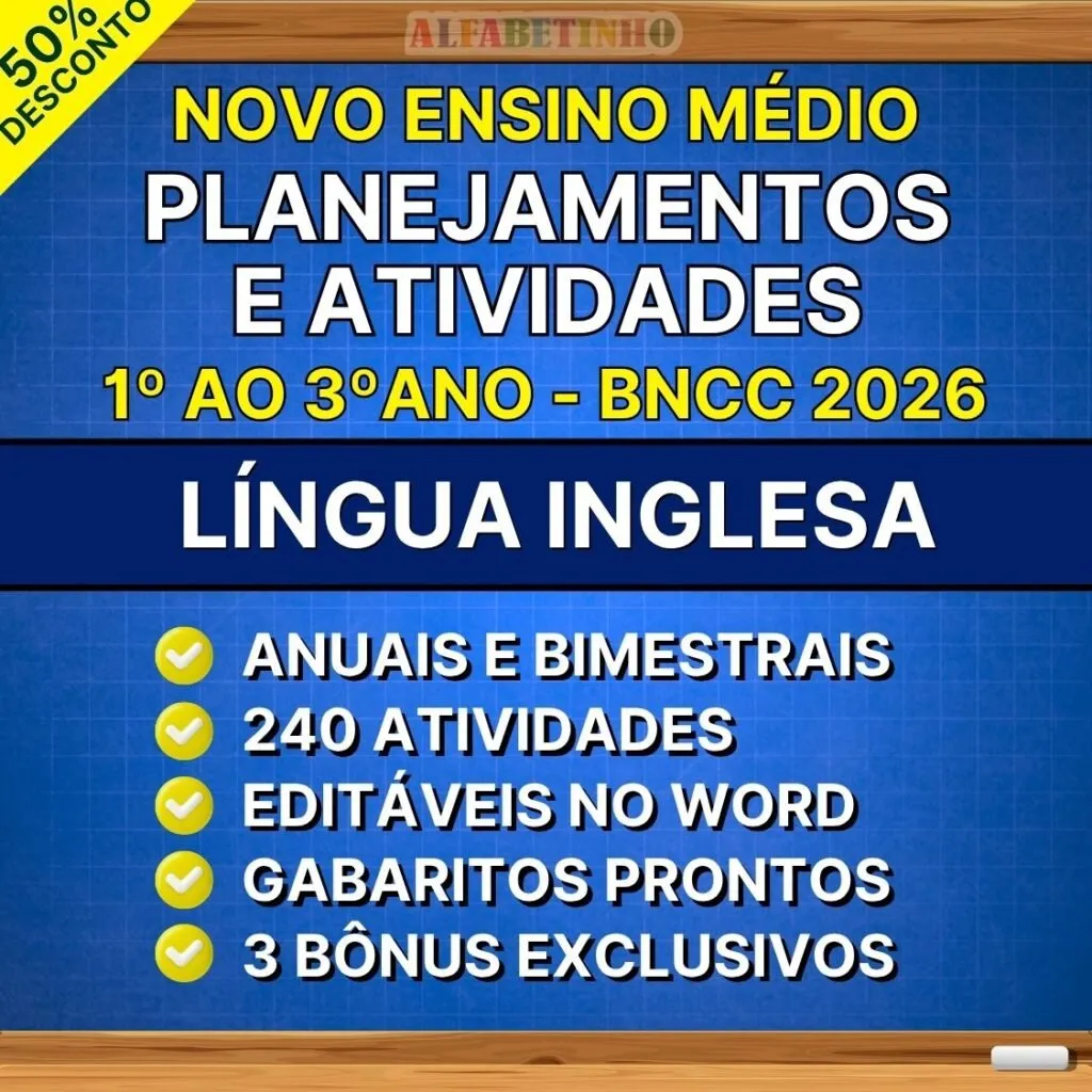 Aulas e Atividades Prontas — Ensino Médio conforme a BNCC