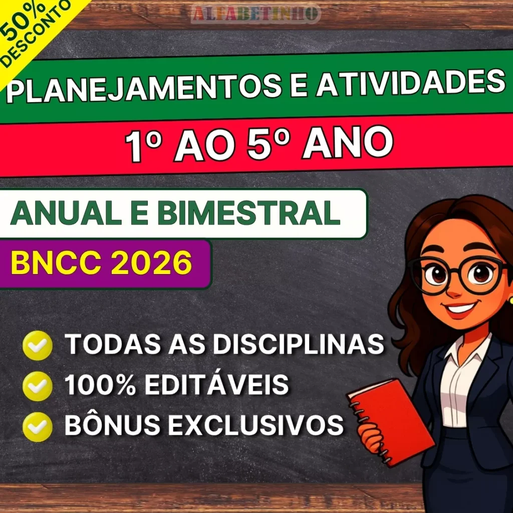 Planos com Atividades — 1º ao 5º ano de acordo com a BNCC