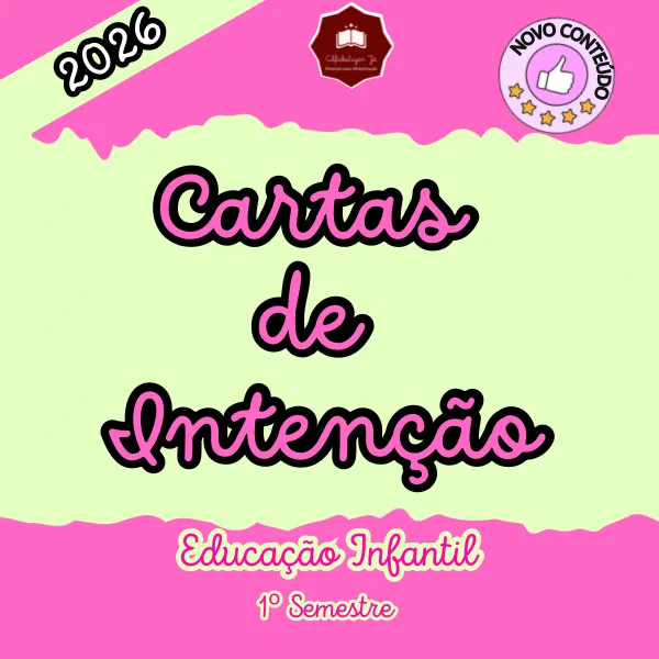 Cartas de Intenção 2026 - Planos de Aula BNCC 2026