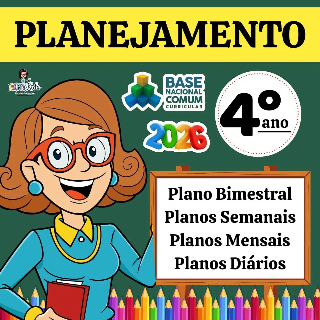 Planejamento BNCC 2026 - 4º ano Ensino Fundamental / 1º Bimestre