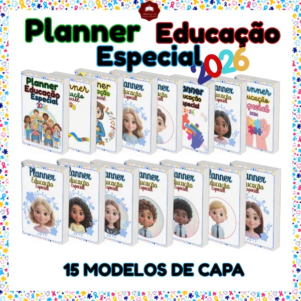 PLANNER EDUCAÇÃO ESPECIAL / AEE / SALA DE RECURSO 2026