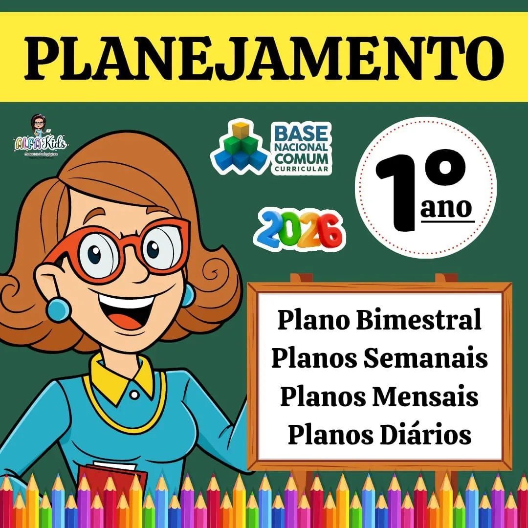 Material de Apoio — 1º ano alinhado à BNCC