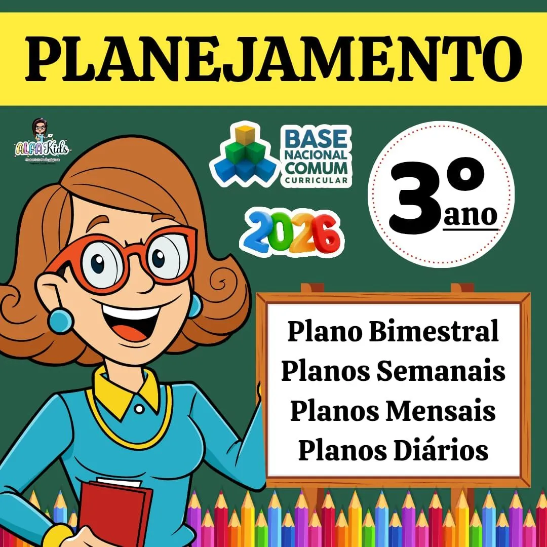 Material Pedagógico — 3º ano conforme a BNCC