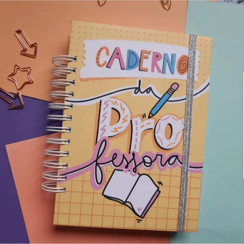 Planejador e Caderno de Organização para Professores - Controle de Aulas, Atividades e Planejamento Pedagógico