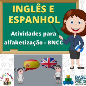 Atividades Inglês e Espanhol educação infantil